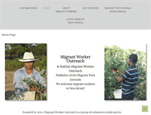 Tablet Screenshot of migrantworkeroutreach.org
